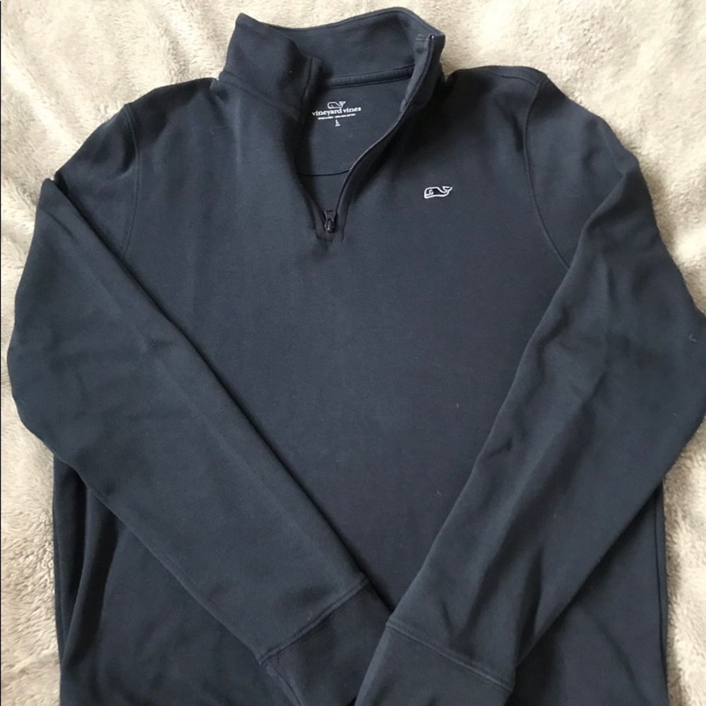Boys Vineyard Vine Quarter Zip Pullover